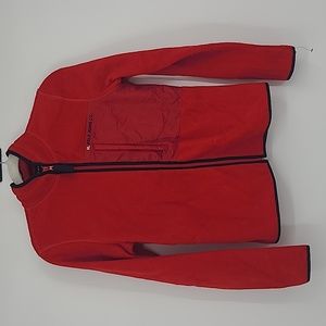 Retro Ralph Lauren Polo Jeans Co. Red fleece jacket sweater small
